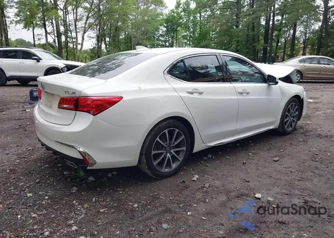 2018 Acura Tlx Tech Pkg из США, поврежденный, VIN 19UUB2F50JA012687